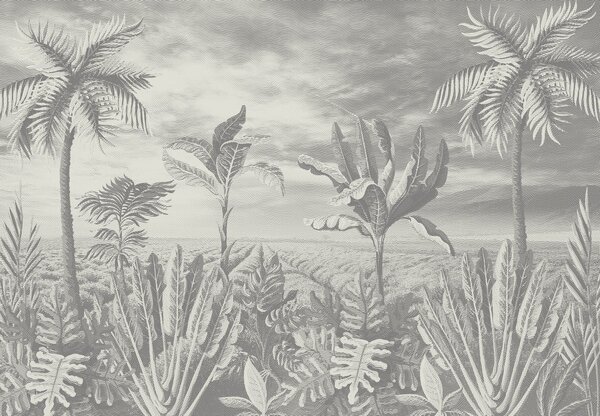 Fototapeta - Engrave jungle (147x102 cm)