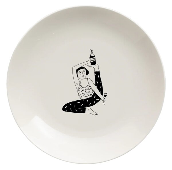 Porcelánový tanier My Vibes 23 cm