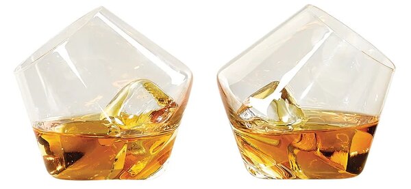Pohár na whisky Rocking Whisky Glasses – set 2 ks