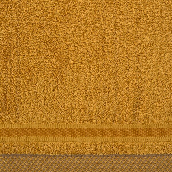 FROTÉ UTERÁK ABBIE 100X150 CM TMAVOŽLTÁ