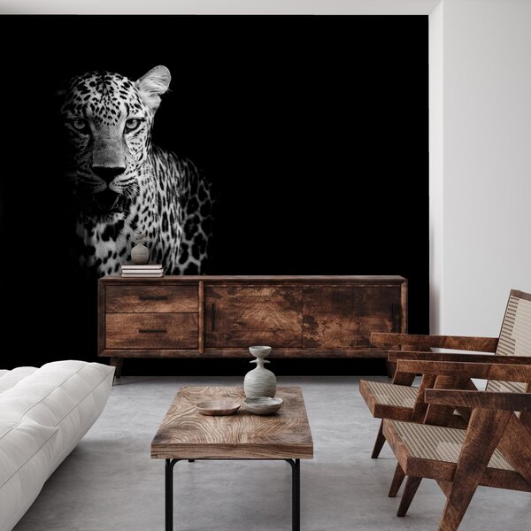 Fototapeta - Portrét leoparda (147x102 cm)