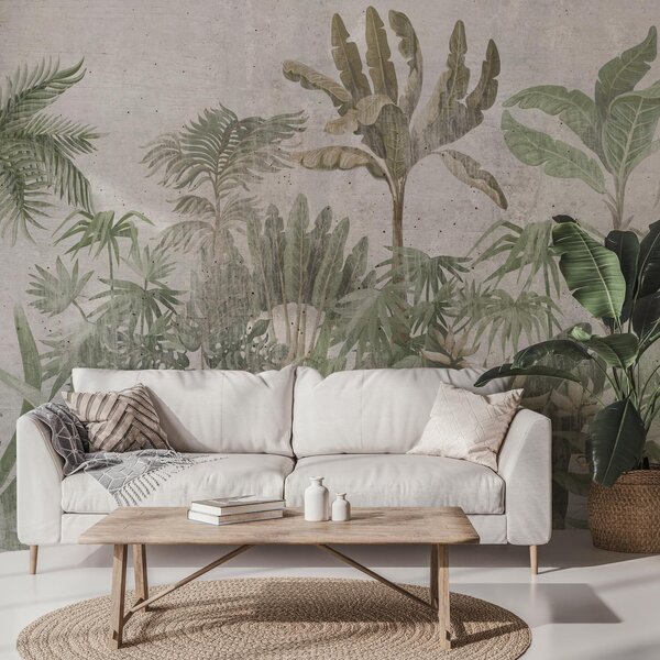 Fototapeta - Jungle na stene (147x102 cm)