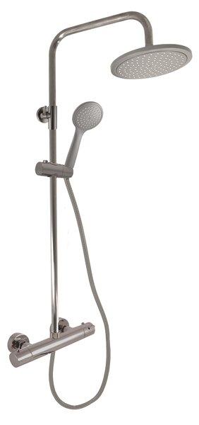 Slezák - RAV Sprchový komplet s termostatickou batériou TERMOSTATICKÁ - TRM82.5/5-43MGK, Metal Grey kartáčovaná