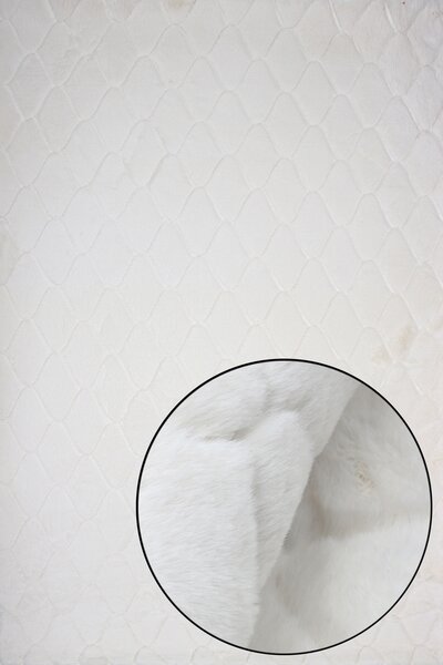 Koberec Rabbit 3D 02 CREAM rozmery koberec: 60x100 cm