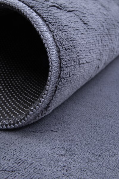 Koberec Plush GREY rozmery koberec: 60x100 cm