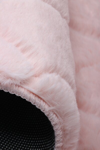 Koberec Rabbit 3D 04 BABY PINK rozmery koberec: 60x100 cm