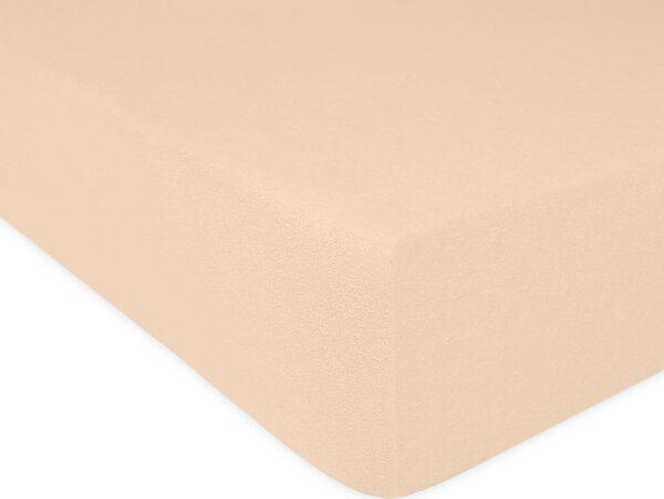 FROTÉ PRESTIERADLO 90X200 CM SVETLORUŽOVÉ