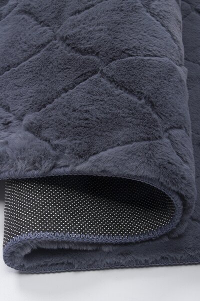 Koberec Rabbit 3D 03 NAVY BLUE rozmery koberec: 60x100 cm