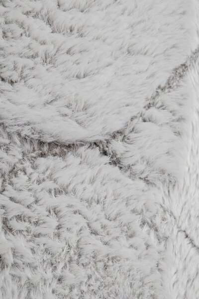 Koberec Rabbit 3D Carving COFFE/WHITE 1 rozmery koberec: 80x140 cm