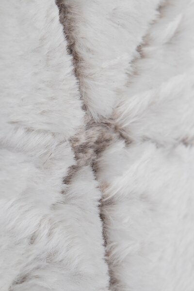 Koberec Rabbit 3D Carving COFFE/WHITE 2 rozmery koberec: 80x140 cm