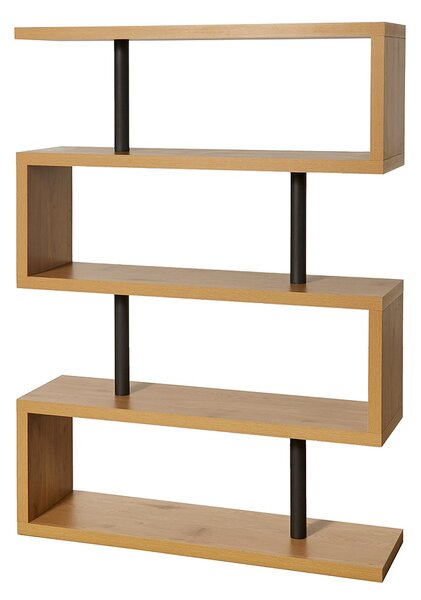 Dizajnový regál Pallaton 165 cm imitácia dub