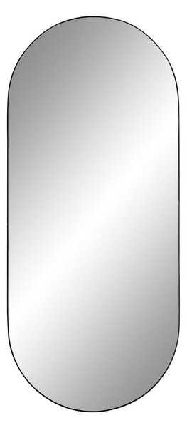 Nástenné zrkadlo s čiernym rámom House Nordic Jersey, 35 x 80 cm