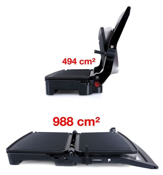 ELDOM Elektrický toustovač a gril GK150 FLAAT ELDOM - 2000W