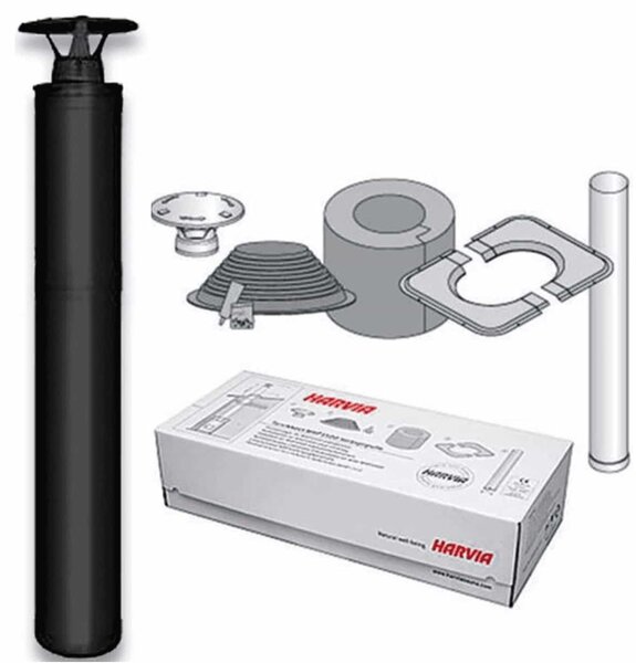 Harvia komínový set do sauny 1500 black