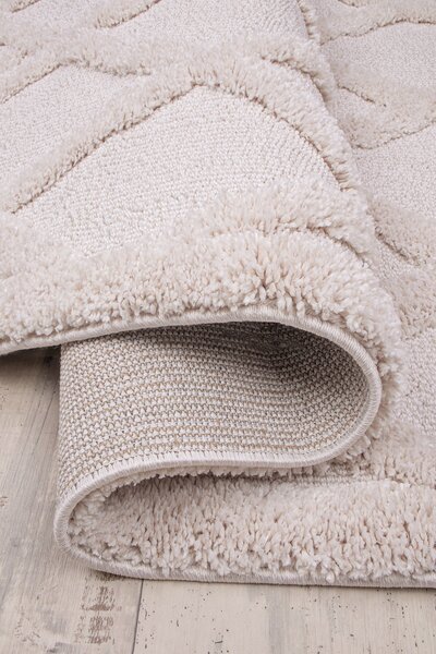Koberec Berber 6843 IVORY rozmery koberec: 60x100 cm