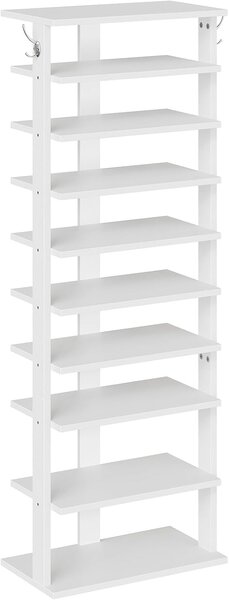 Botník Vasagle Kloudy 50 cm biely II