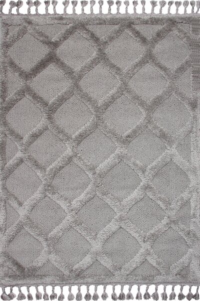 Koberec Berber 6844 SZARY HAVANA rozmery koberec: 80x150 cm