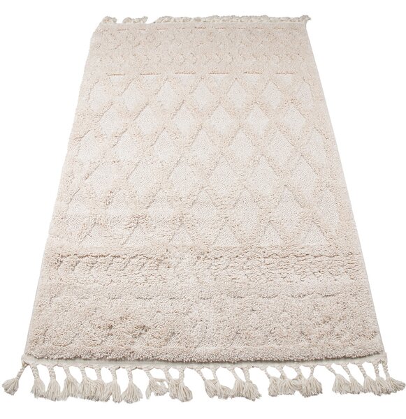 Koberec Berber 376 IVORY HAVANA rozmery koberec: 80x150 cm