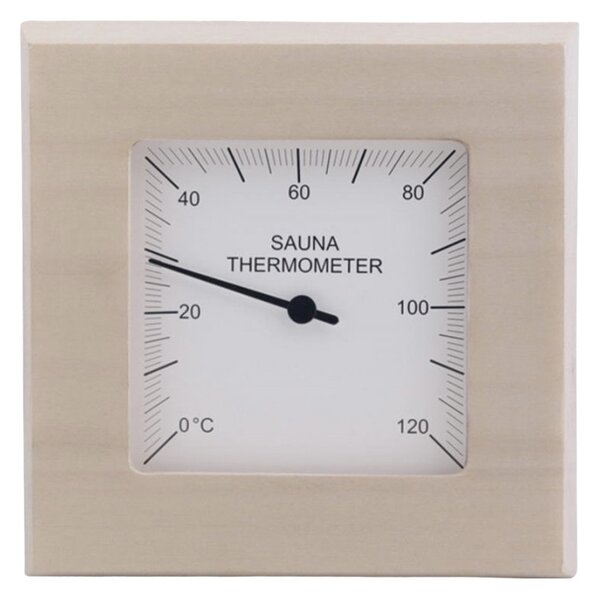 Sentiotec teplomer do sauny štvorec osika