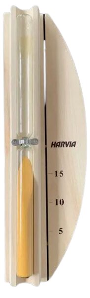Harvia Lux presýpacie hodiny do sauny lipa oranžový piesok 15min