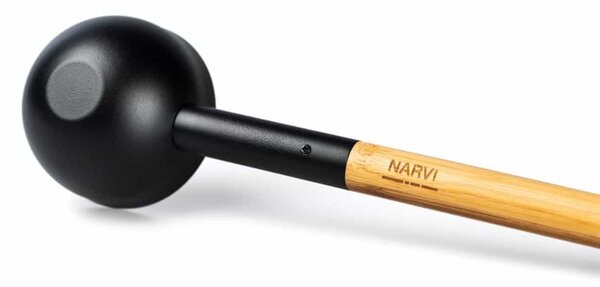 Narvi Black hliníková naberačka do sauny čierna