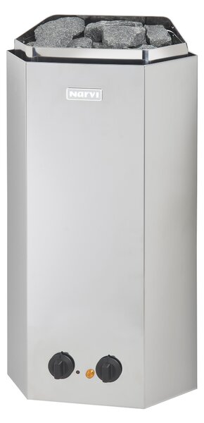 Narvi saunová pec elektrická Minex 3kW chrom Steel