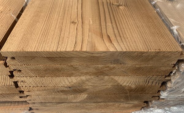 Palubovky smrek thermo-kartáčovaný 21x193mm 2.1