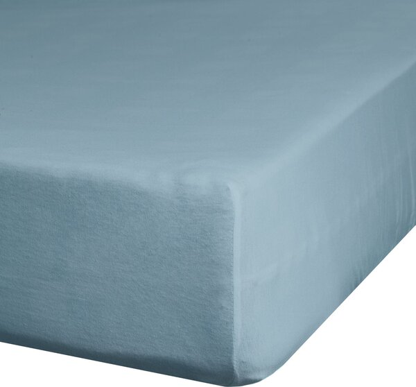 JERSEY PRESTIERADLO 90X200 CM, VÝŠKA 25 CM SVETLOMODRÉ