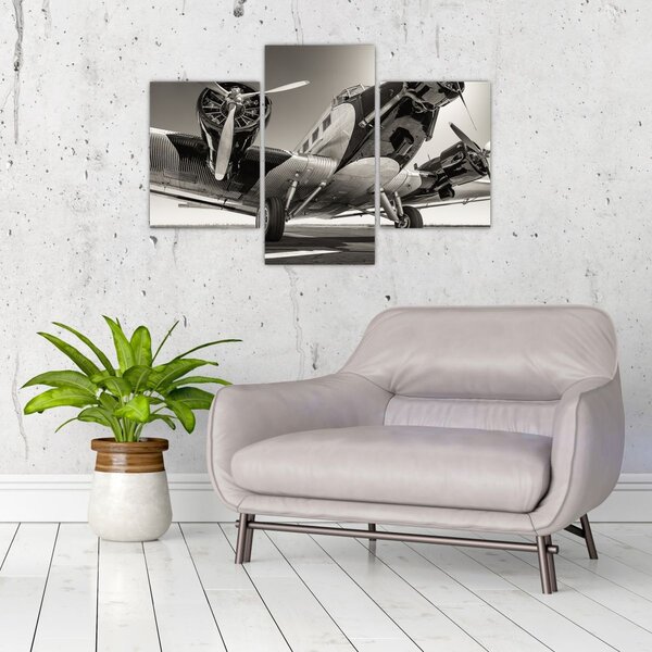 Obraz - Historické lietadlo (90x60 cm)