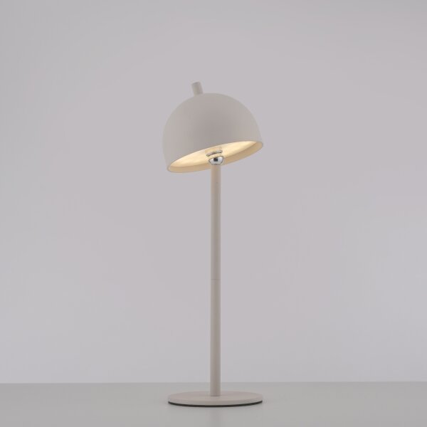 Schöner Wohnen 19244-39 - stmievateľná LED stolová lampa BELLIS LED/2,5W/5V IP54 sivá