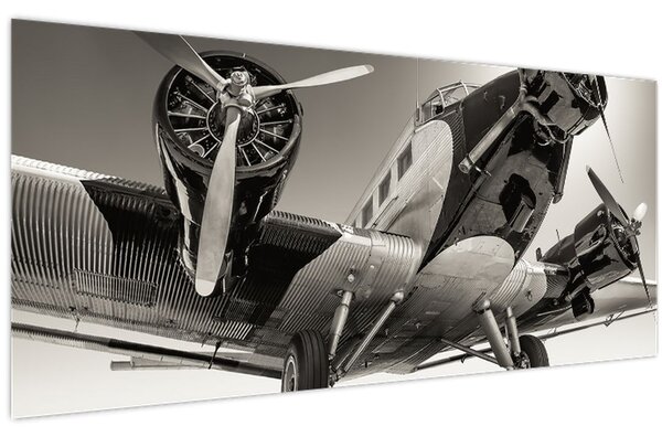 Obraz - Historické lietadlo (120x50 cm)