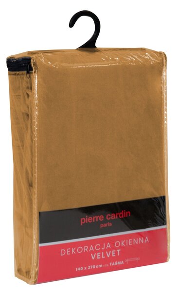 ZATEMŇOVACÍ ZÁVES NA PÁSKE PIERRE CARDIN SIBEL 140X270 CM MEDOVÁ