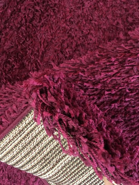 Medipa (Merinos) , Kusový Koberec Shaggy Plus Purple 957, 160x230, fialová, obývacia izba