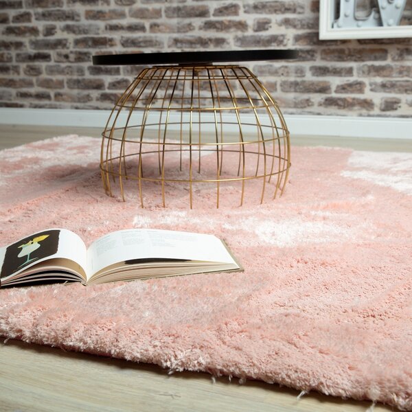 Obsession , Kusový koberec Curacao 490 powder pink, 120x170, ružová, obývacia izba