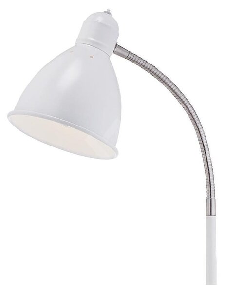 Biela voľne stojacia lampa Markslöjd Nitta