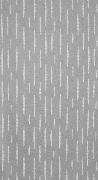 ZÁVES NA KRÚŽKOCH ALENI 140X250 CM STRIEBORNÁ