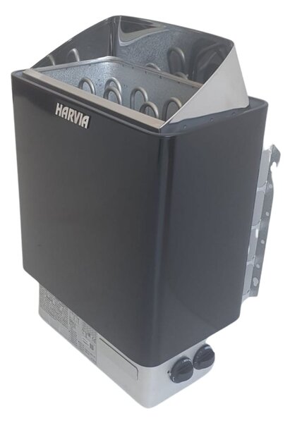 Harvia saunové kachle elektrické Kip 6kW s reguláciou black