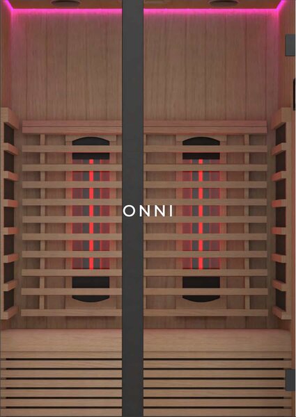 Sentiotec fínska infrasauna ONNI small 1300x1040x2000mm
