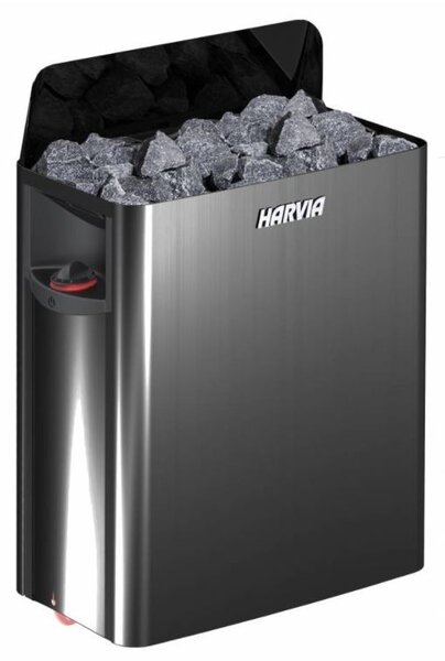 Harvia saunové kachle elektrické Wall 4,5kw BLACK black
