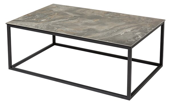Keramický konferenčný stolík Sloane 100 cm taupe mramor