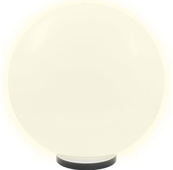 LED lampa v tvare gule 50 cm PMMA
