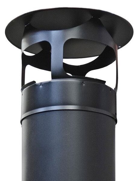 Narvi komínový set Kota Steel Flue 15 Black