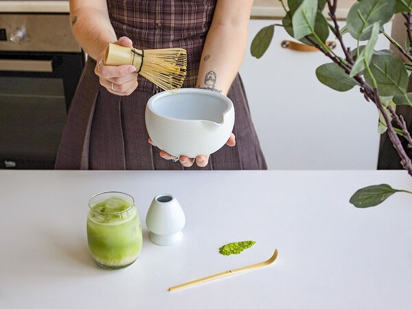 ATMOWOOD Matcha set - pastelovo modrý