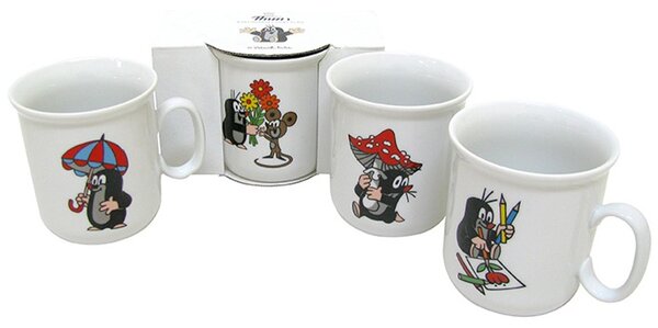 Thun Porcelánový hrnček v krabičke THUN krtko 160ml