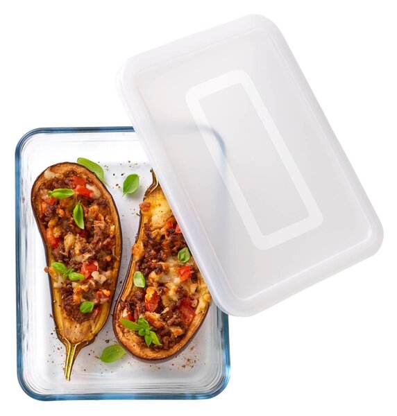 Sada skleněných dóz s víčkem PYREX 4x1500ml