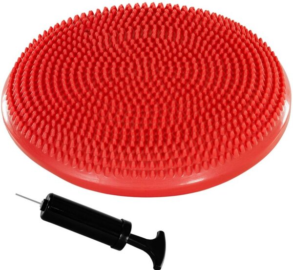 MOVIT Balančný vankúš na sedenie, 38 cm, červený