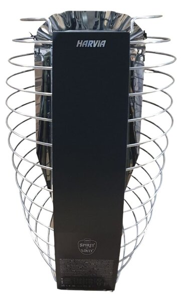 Harvia saunová pec elektrická Spirit SP60E 6,0 kW čierna black