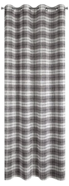 ZÁVES NA KRÚŽKOCH KELLI 140X250 CM PRUHOVANÝ
