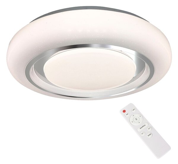Stropné LED svietidlo Megan, 1x LED 48w, 3000-6000k, w/ch, s ovládačom