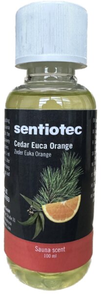 Sentiotec esencia do sauny céder, euka, orang 100 ml